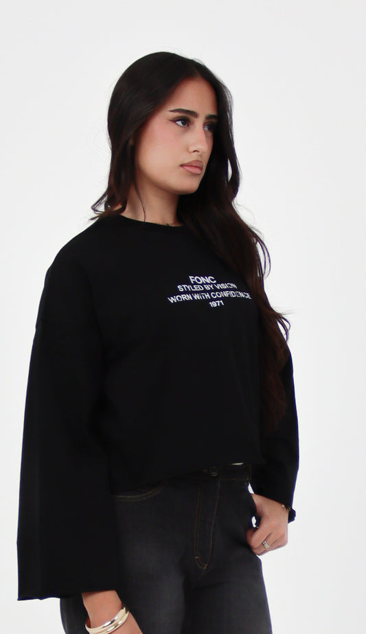 NOIR FONC SIGNATURE TEE