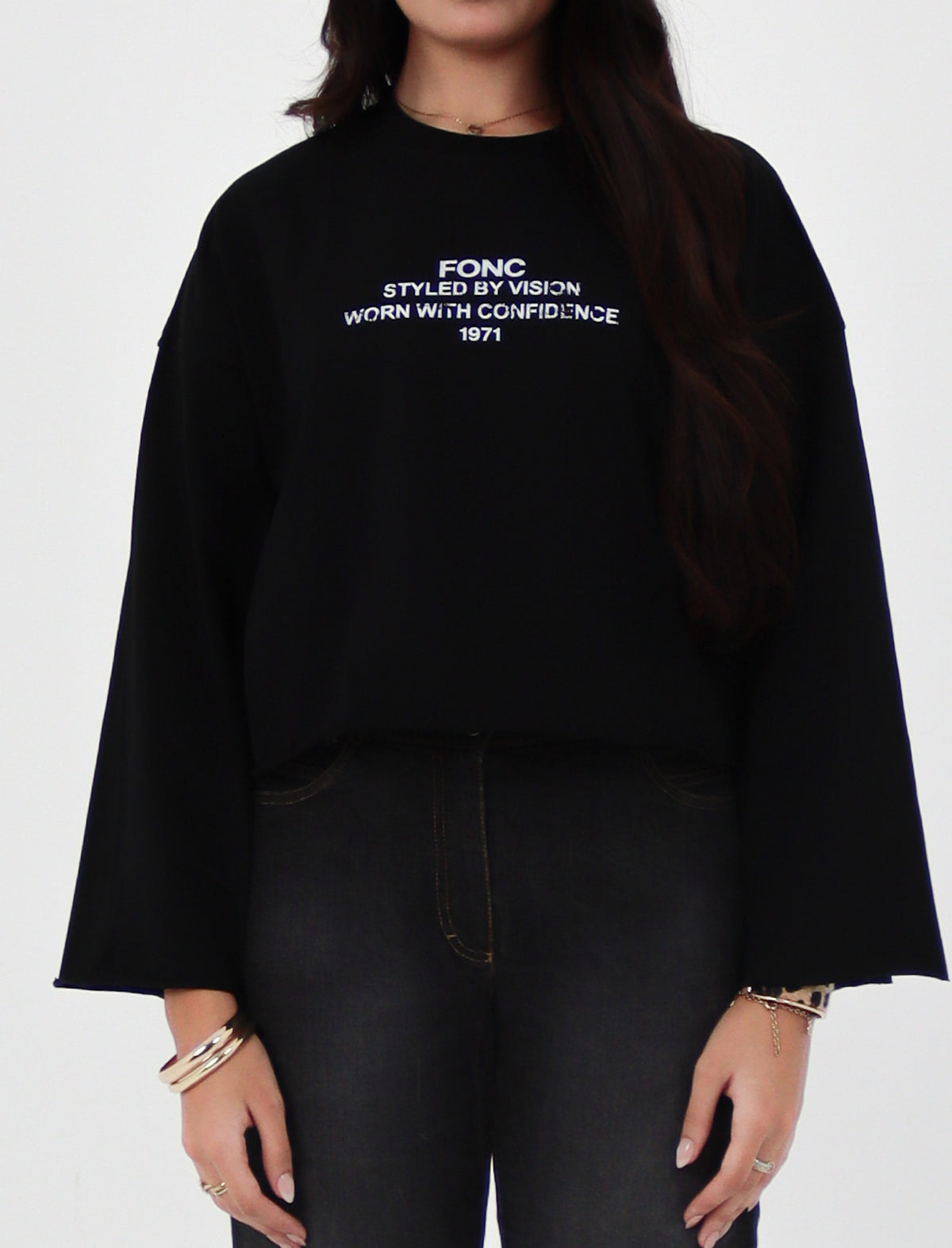 NOIR FONC SIGNATURE TEE