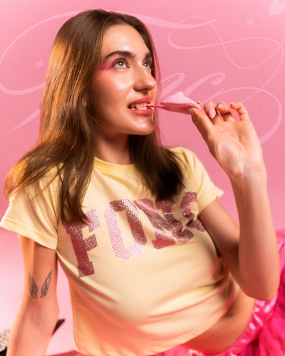 Starlet Strass" Baby Tee