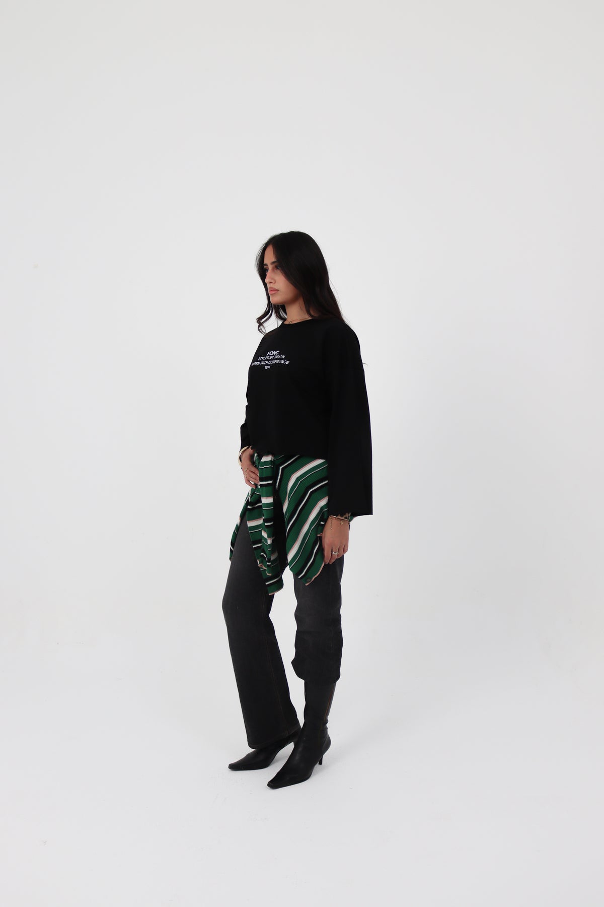 NOIR FONC SIGNATURE TEE