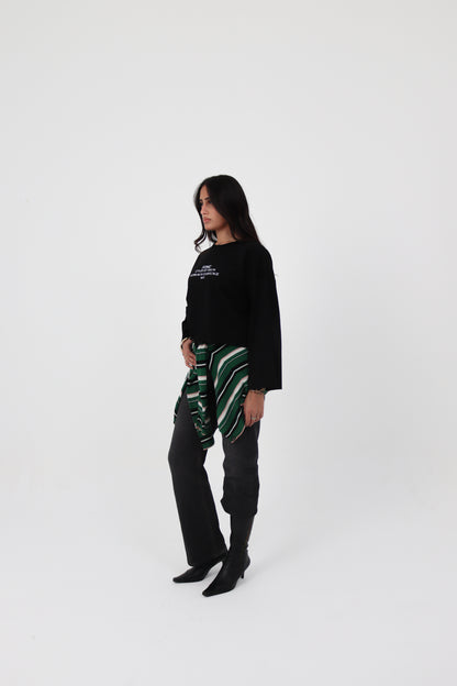 NOIR FONC SIGNATURE TEE