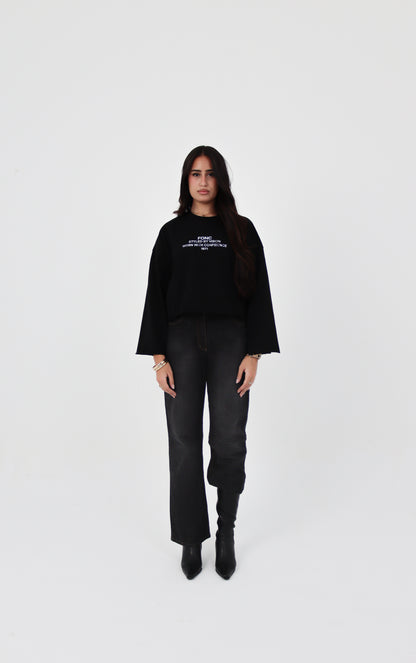NOIR FONC SIGNATURE TEE