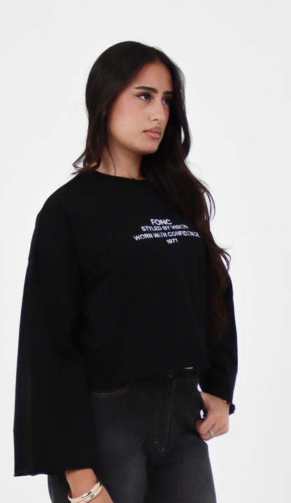 NOIR FONC SIGNATURE TEE