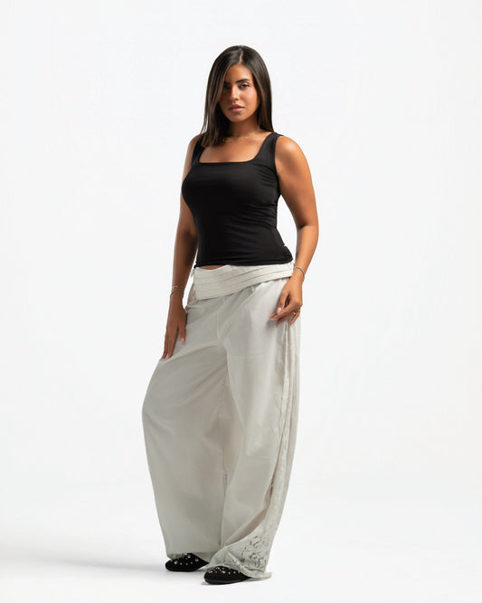 Lace Line Trousers