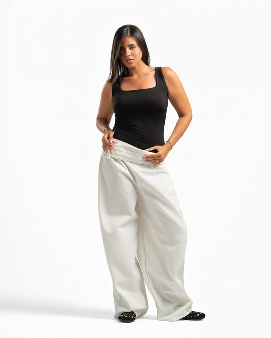 Lace Line Trousers