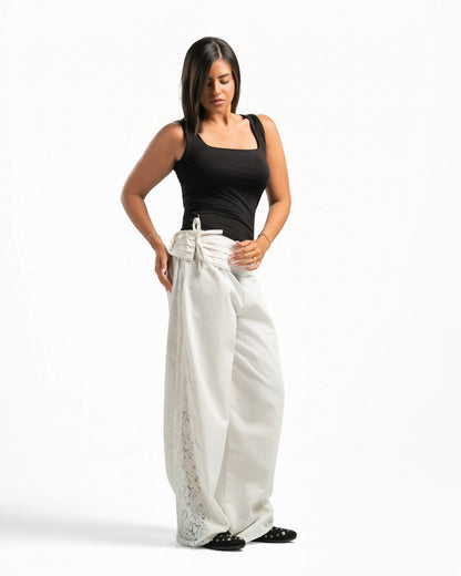 Lace Line Trousers